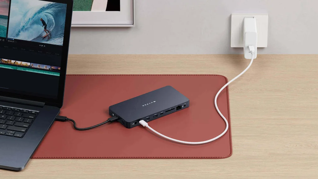 Docking Targus HyperDrive Next 10-em-1 USB-C 10Gbps Dual HDMI 4K 60Hz Ethernet Gigabit 100W PD Wake-on-LAN - Imagem 7