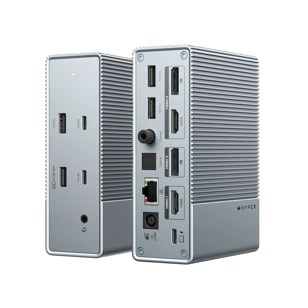 Docking station USB-C Targus HyperDrive Universal GEN2 15-in-1 Triple Video MST - Imagem 1