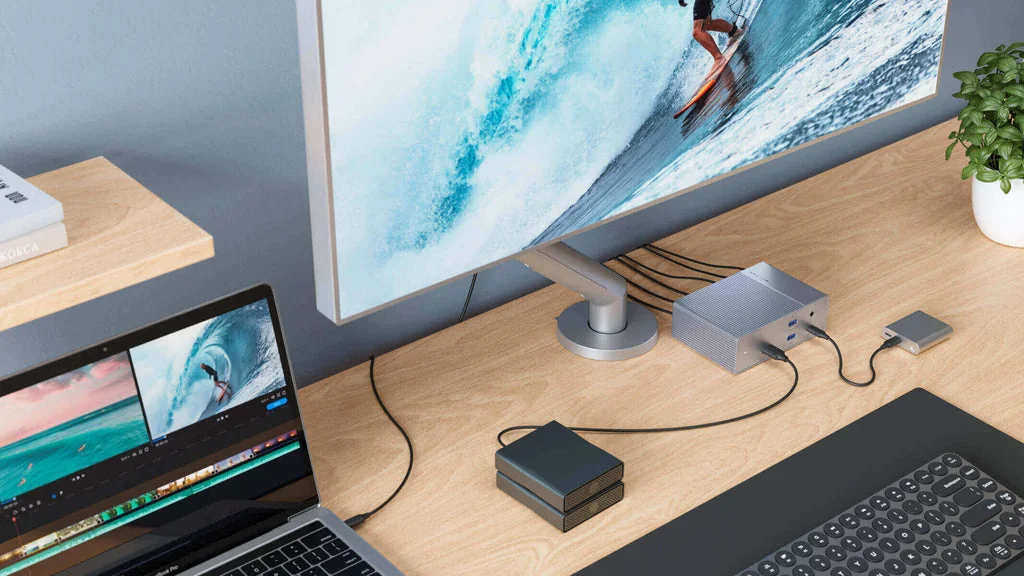 Docking Targus HyperDrive Universal Gen.2 Thunderbolt 3 13 Portas 4K 40Gbps DisplayPort 1.4 USB-C - Imagem 4