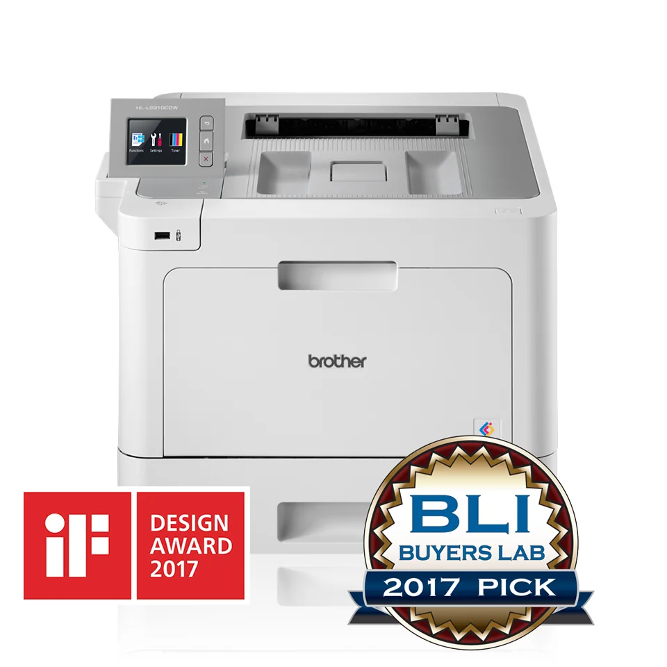 Impressora Laser Cores Brother HL-L9310CDW A4 Duplex Wi-Fi 31 ppm Profissional - Imagem 5