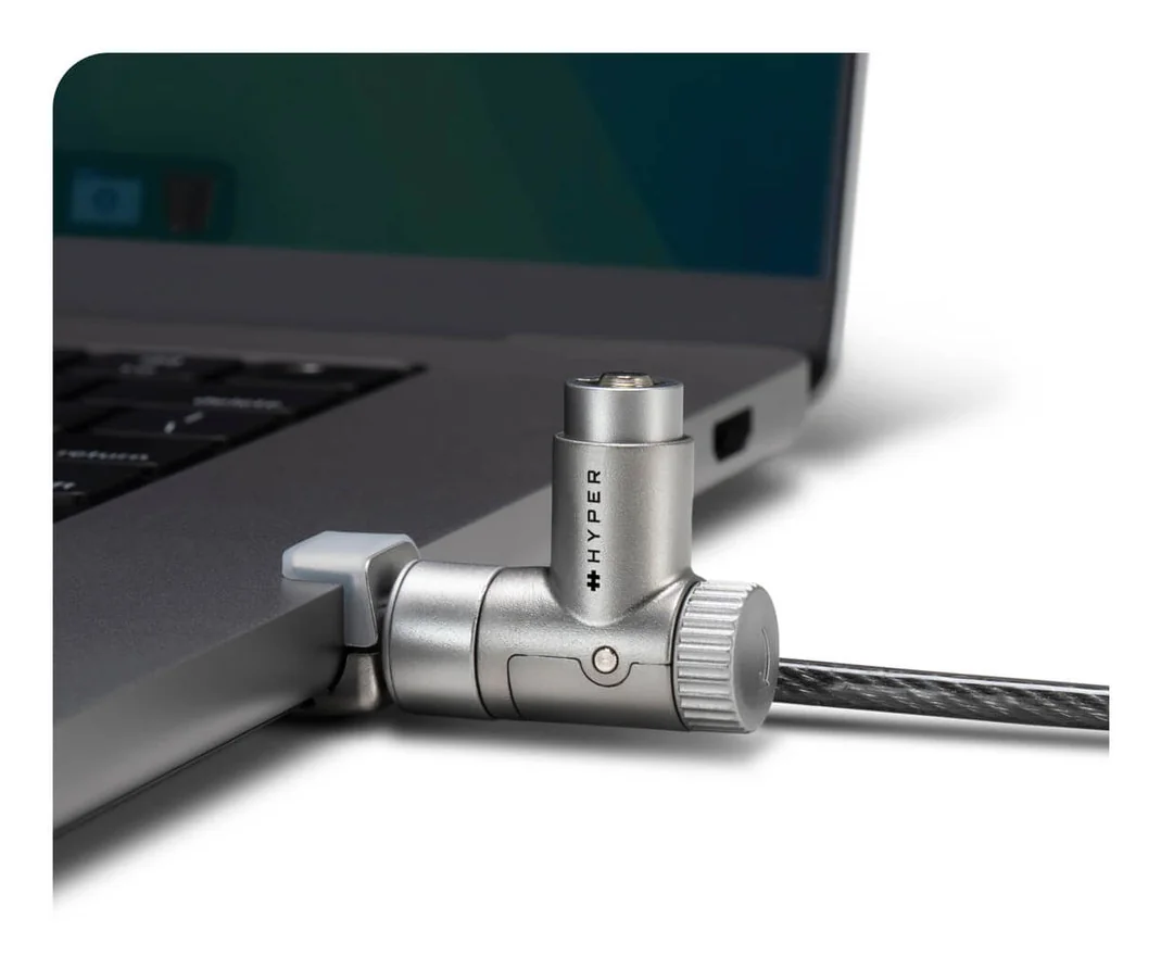 Cadeado Antirroubo Targus Hyper para MacBook Pro Aço Prateado 2m HS5910GL - Imagem 2