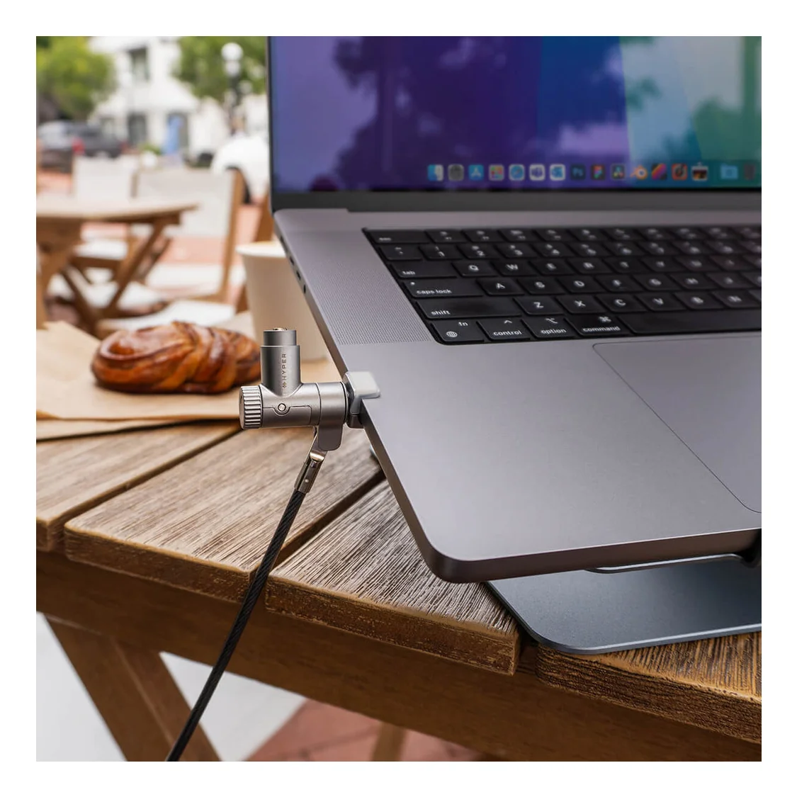 Cadeado Antirroubo Targus Hyper para MacBook Pro Aço Prateado 2m HS5910GL - Imagem 8