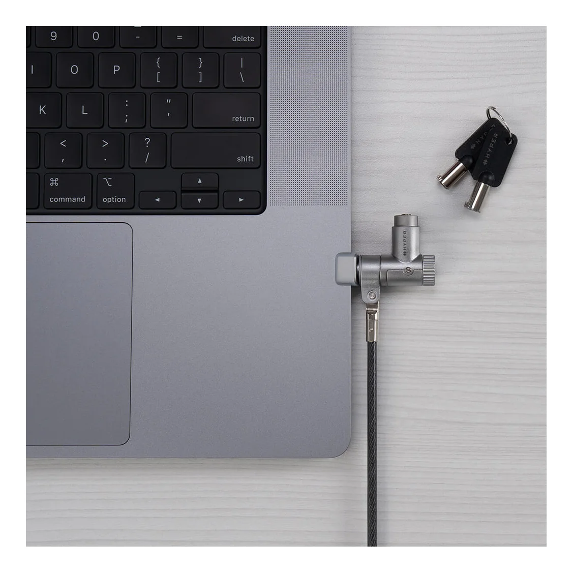 Cadeado Antirroubo Targus Hyper para MacBook Pro Aço Prateado 2m HS5910GL - Imagem 6