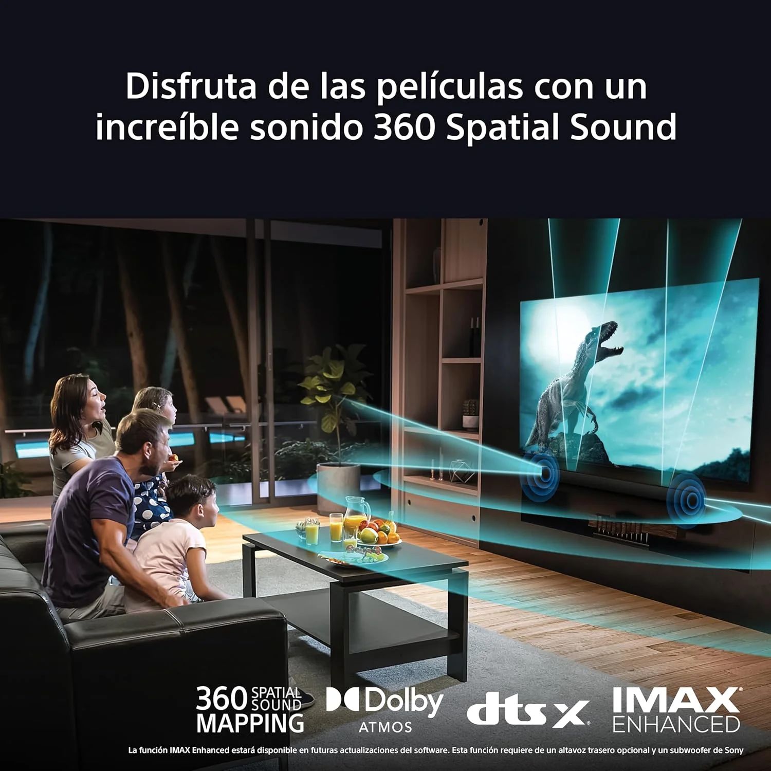 Barra de Som Sony HTA9000 BRAVIA Theatre Bar 9 Dolby Atmos DTS:X 360 Spatial Sound - Imagem 4