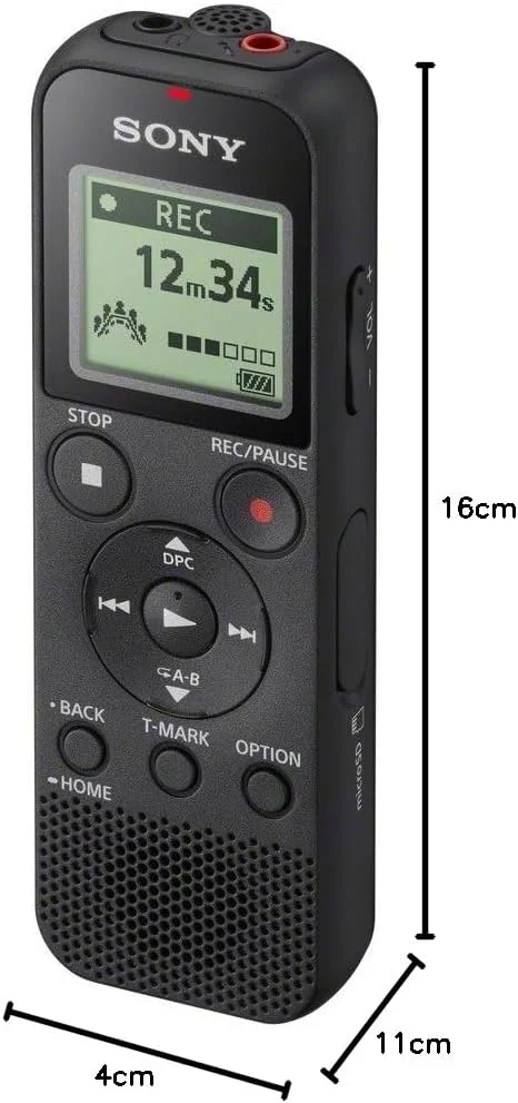 Gravador de Voz Digital Sony ICD-UX570B com Visor OLED e USB - Imagem 5
