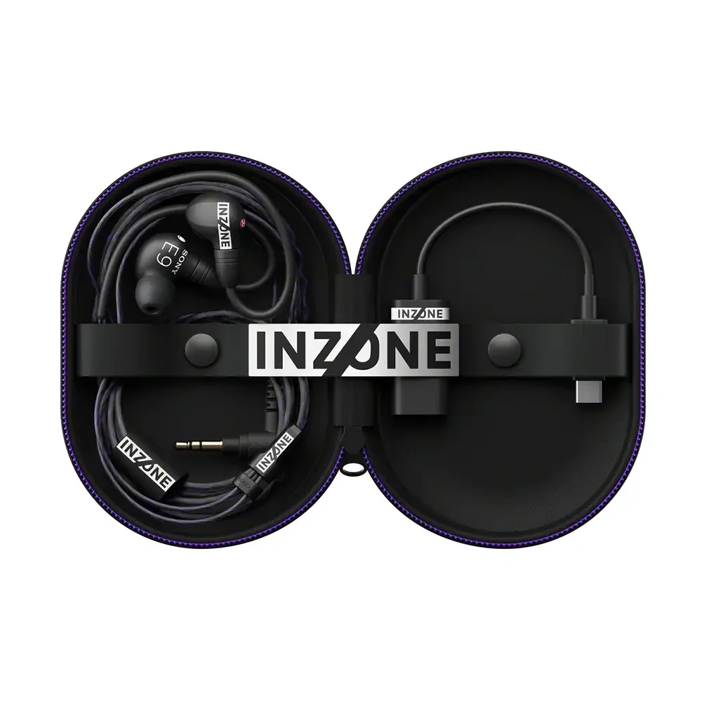 Auriculares gaming Sony INZONE E9 IER-G900 in-ear com fios preto - Imagem 9