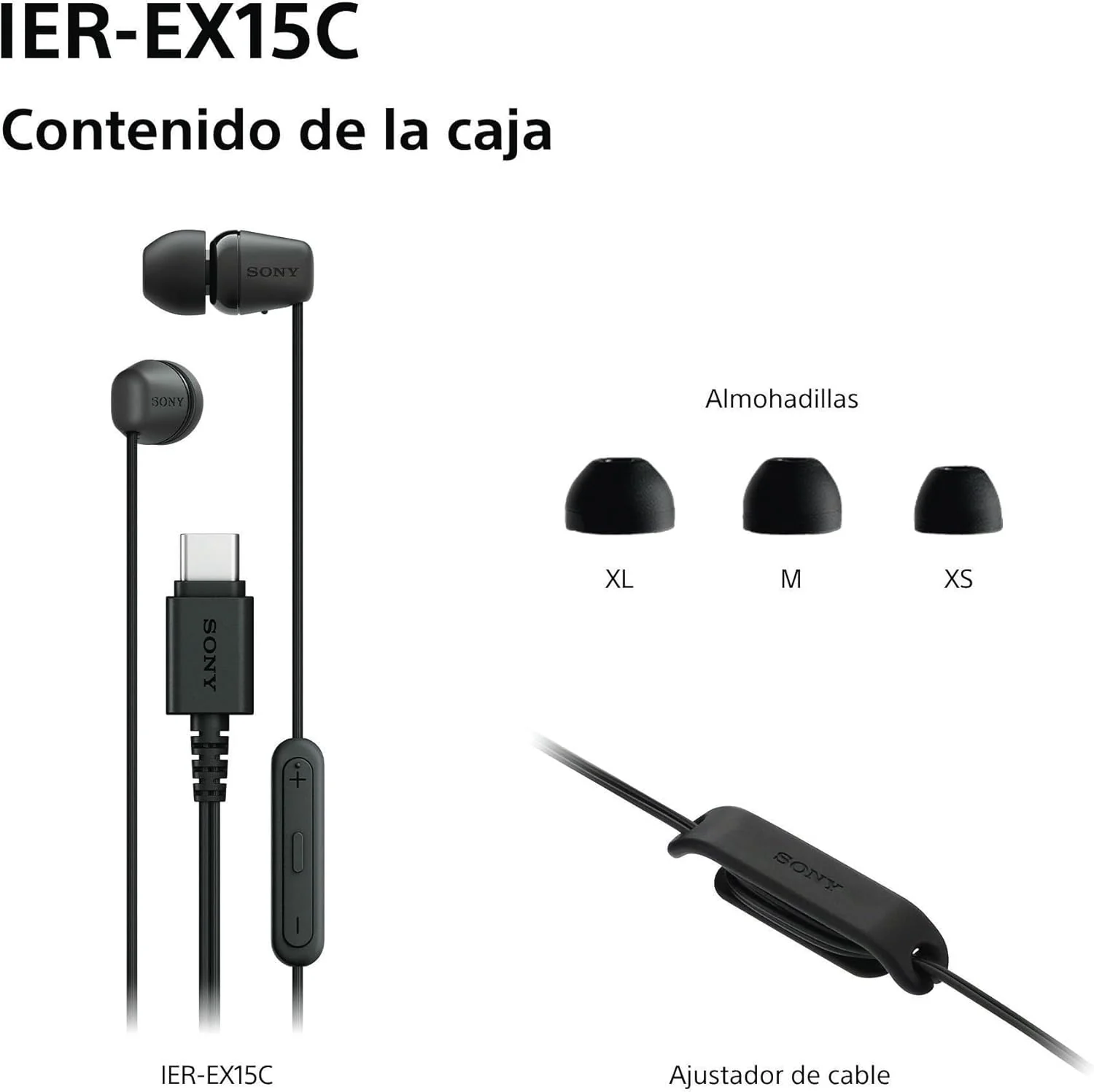 Auriculares com Fio Sony IER-EX15C USB-C Intra-auriculares Azuis - Imagem 9