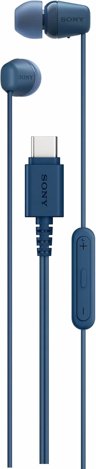 Auriculares com Fio Sony IER-EX15C USB-C Intra-auriculares Azuis - Imagem 1