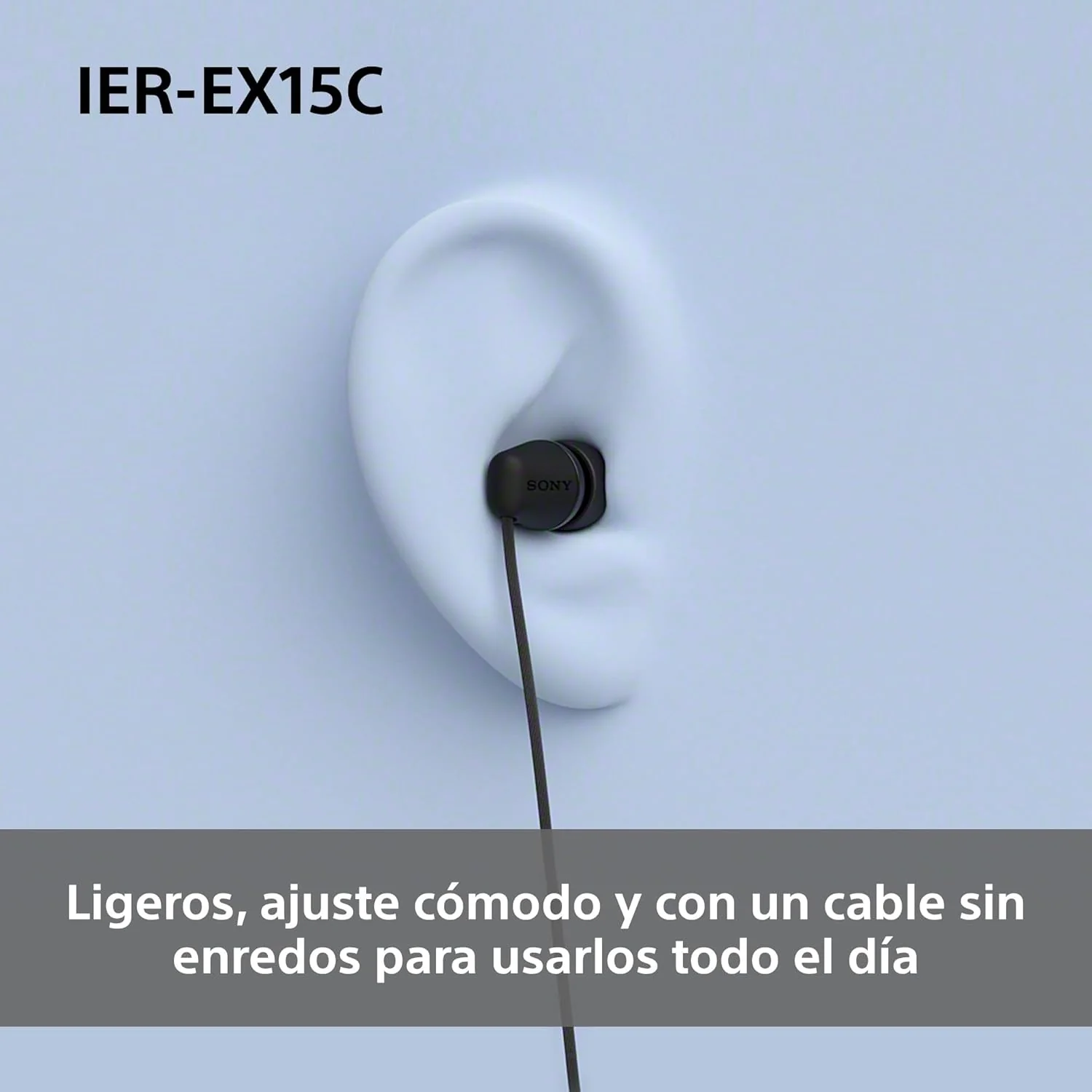 Auriculares com Fio Sony IER-EX15C Ligação USB-C - Rosa - Imagem 4
