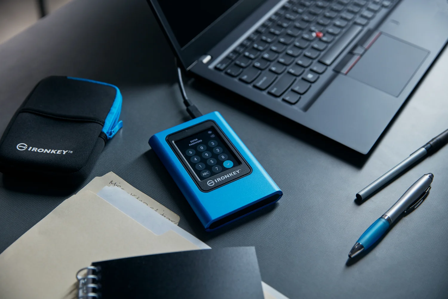 SSD externo encriptado Kingston IronKey Vault Privacy 80 3.84TB USB-C XTS-AES 256-bit - Imagem 8