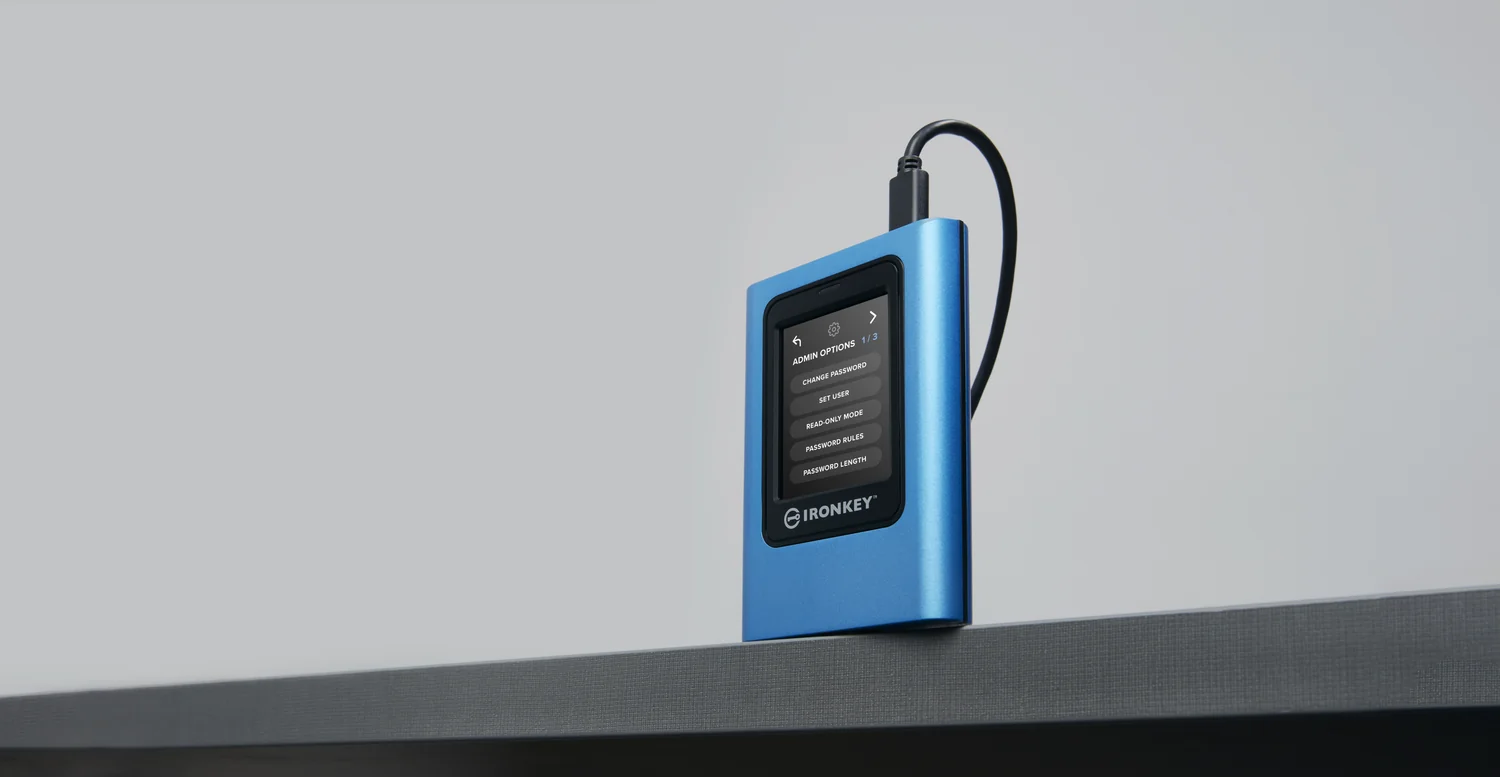 SSD externo encriptado Kingston IronKey Vault Privacy 80 3.84TB USB-C XTS-AES 256-bit - Imagem 14