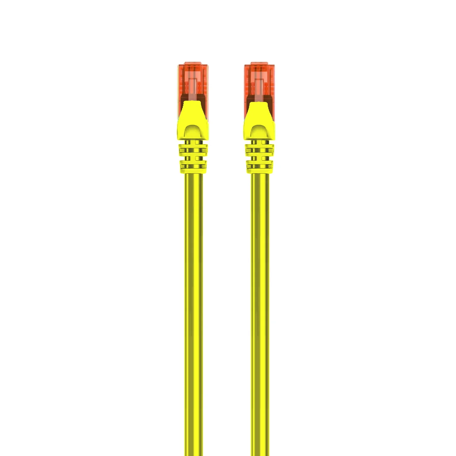 Cabo de Rede Cat6 U/UTP RJ-45 Macho/Macho 1m Amarelo Ewent IM1011