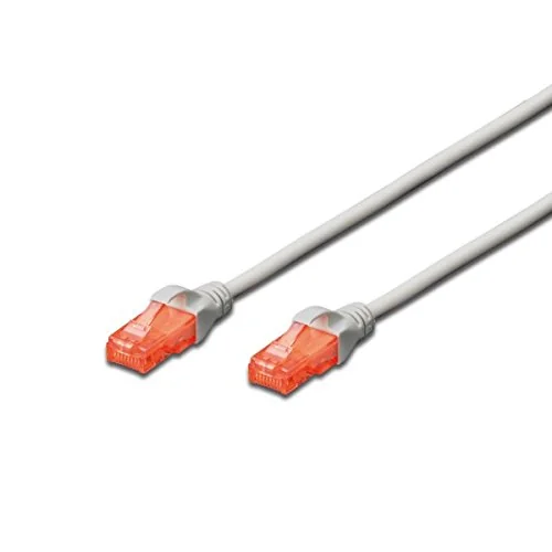 Cabo de Rede Cat6 U/UTP Ewent IM1012 2m Cinzento RJ-45