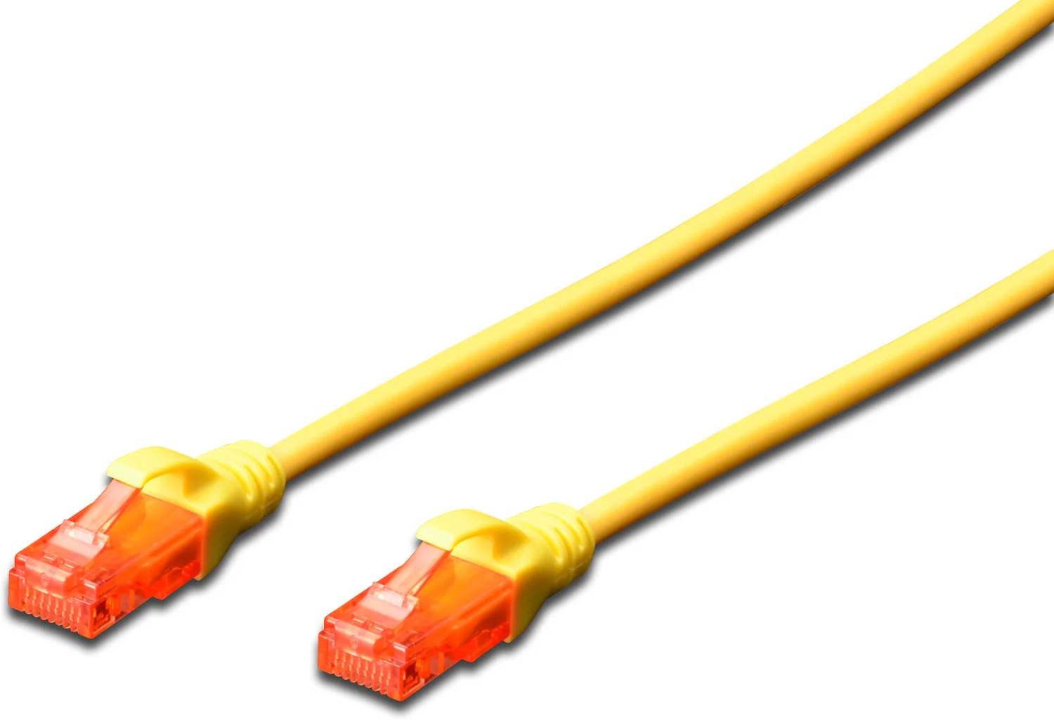 Cabo de Rede Cat6 U/UTP Ewent IM1017 2m Amarelo RJ-45 Gigabit