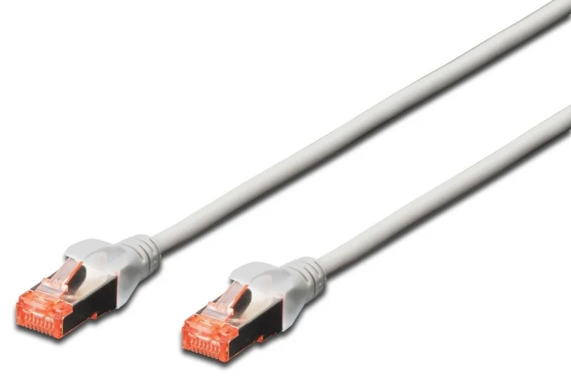 Cabo de Rede Cat6 S/FTP Ewent IM1073 3m Cinzento RJ-45 Gigabit - Imagem 1