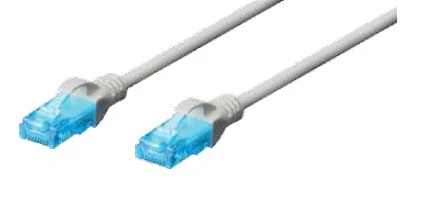 Cabo de Rede Cat5e U/UTP RJ45 Macho/Macho Cobre 1m Cinzento Ewent IM1146