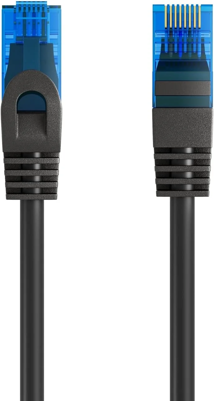 Cabo de rede Ethernet Cat5e U/UTP Ewent IM1153 1m RJ-45 preto