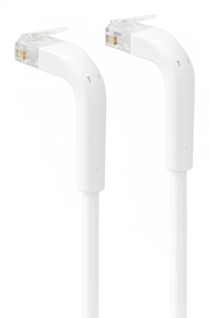 Cabo de rede patch Cat6a U/UTP slim 0,5m branco Ewent IM1301 RJ45