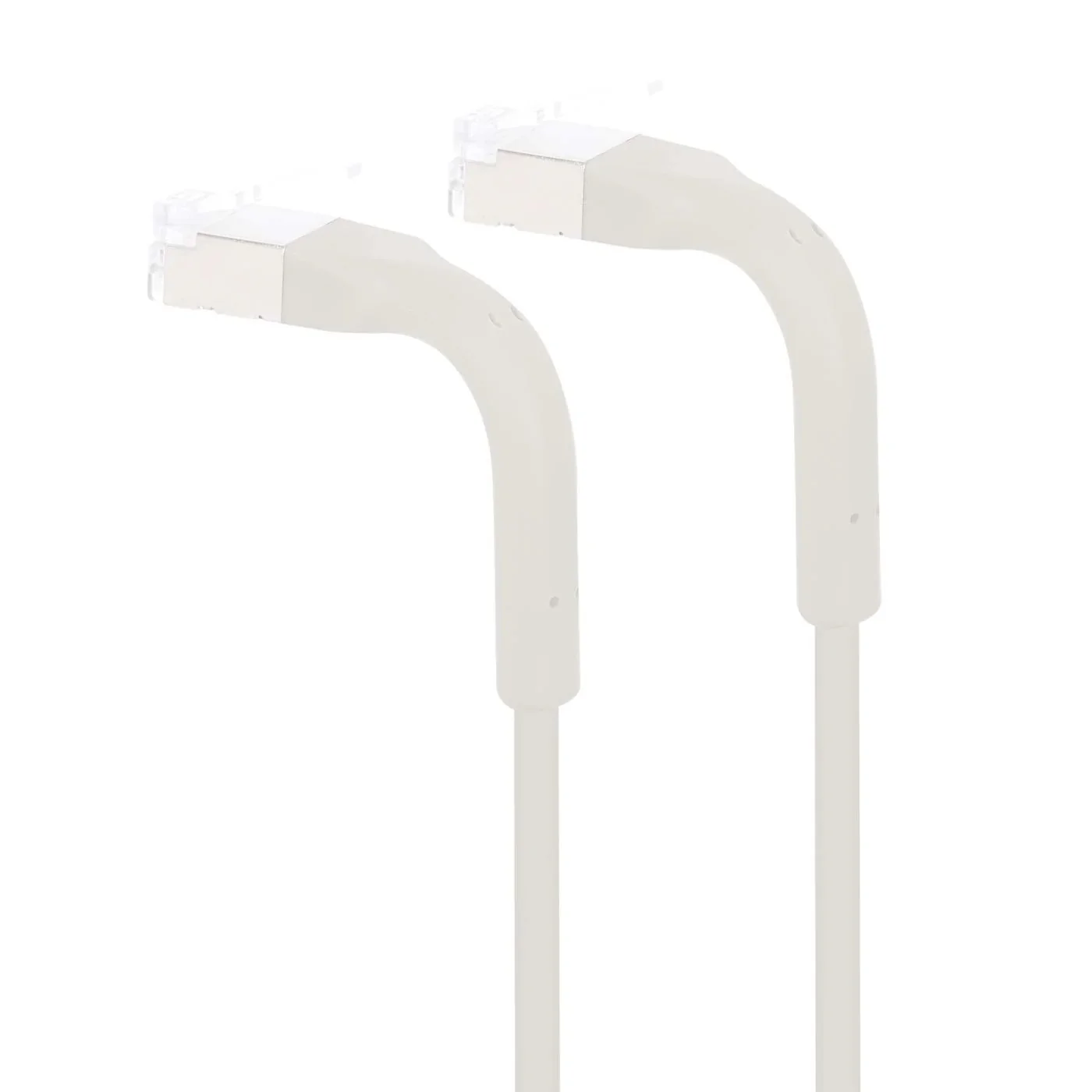 Cabo de rede Cat.6a Ewent IM1317 U/FTP slim 1m branco - Imagem 1
