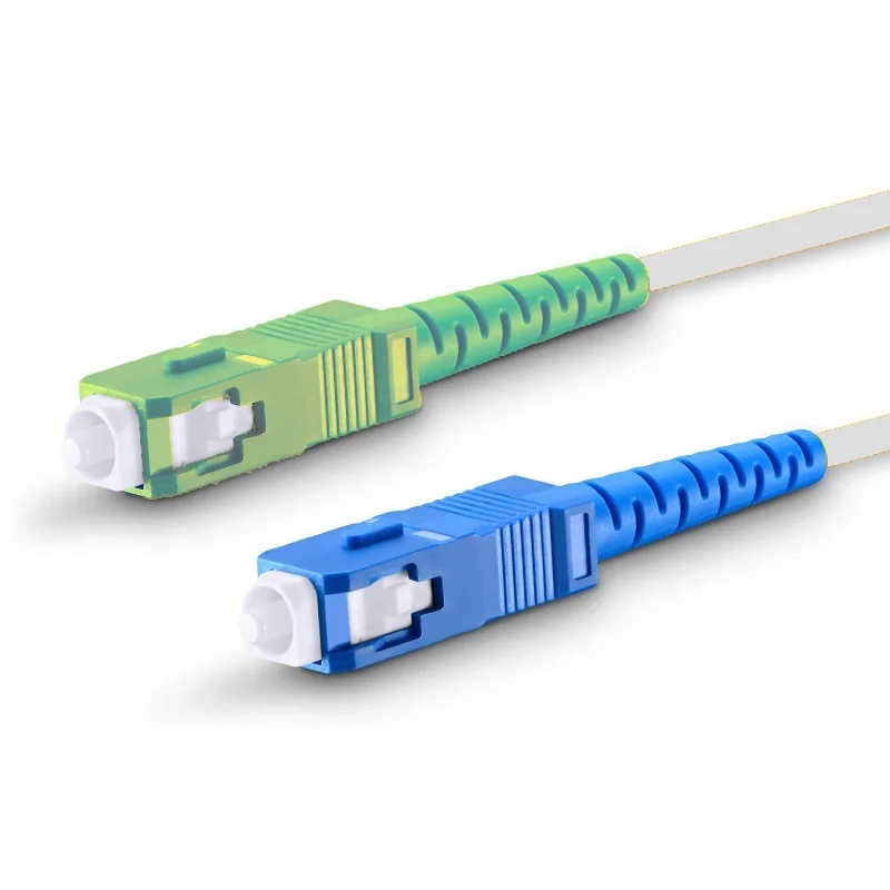 Cabo de fibra ótica monomodo SC/APC-SC/UPC G.657A2 Simplex LSZH 50m Ewent IM1430 Branco - Imagem 3