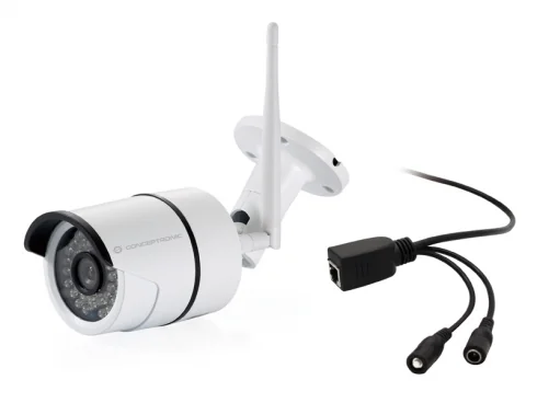 Câmara de videovigilância IP Conceptronic Jareth Wi-Fi exterior Full HD 1080P bullet branca - Imagem 3
