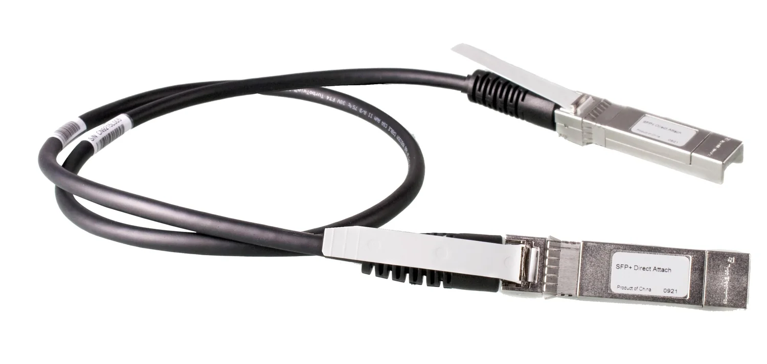 Cabo de Rede HPE Aruba JD095C X240 10G SFP+ DAC 0.65m para Switches Empresariais - Imagem 1