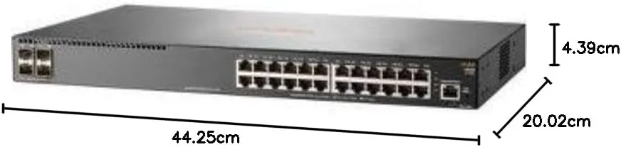 Switch HPE Aruba 2930F 24G 4 portas SFP+ - Imagem 5
