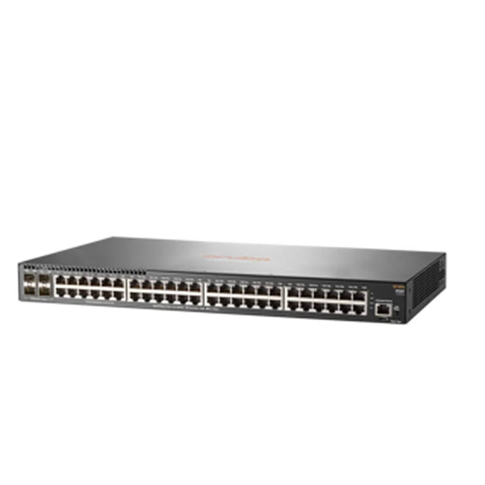Switch de rede HPE Aruba 2930F 48 portas Gigabit + 4 SFP+ 10G gerível - Imagem 1
