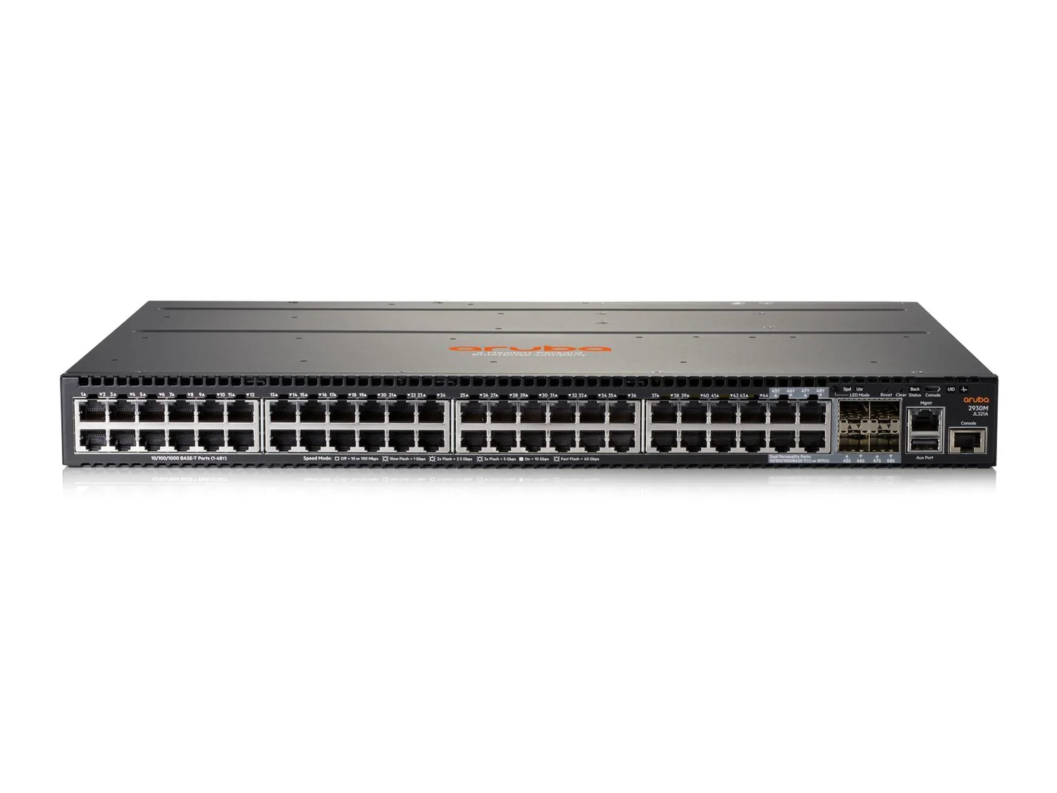 Switch de Rede HPE Aruba 2930M 48G 1-slot 48 Portas Gigabit Gestão L3 - Imagem 1