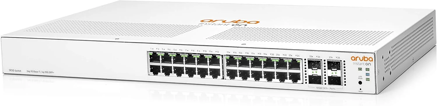 Switch HPE Aruba Instant On 1930 24G 4SFP+ gerido L2+ uplinks 10G - Imagem 2