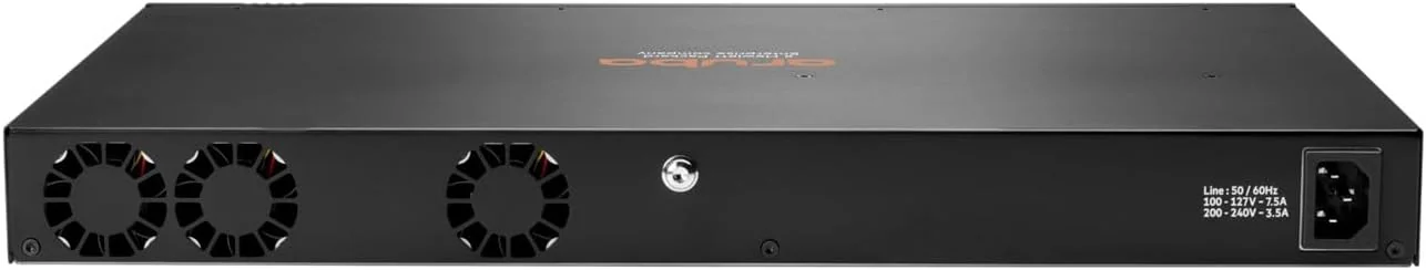 Switch HPE Aruba CX 6200F 24G 4SFP+ 24 Portas Gigabit Gerível - Imagem 3