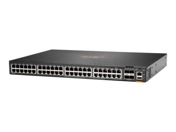 Switch HPE Aruba CX 6200F 48G PoE Class-4 4 SFP+ 370W - Imagem 1