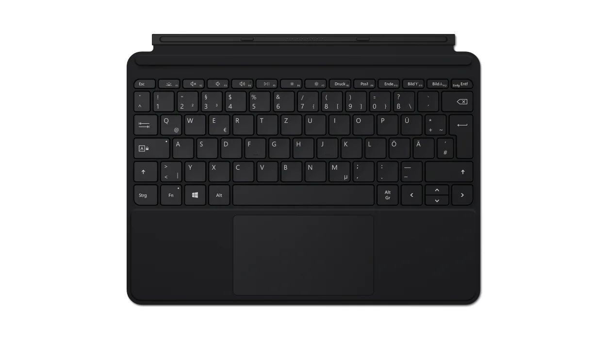 Capa com Teclado Microsoft Surface Go Cover 2 PT Preto para Surface Go - Imagem 1