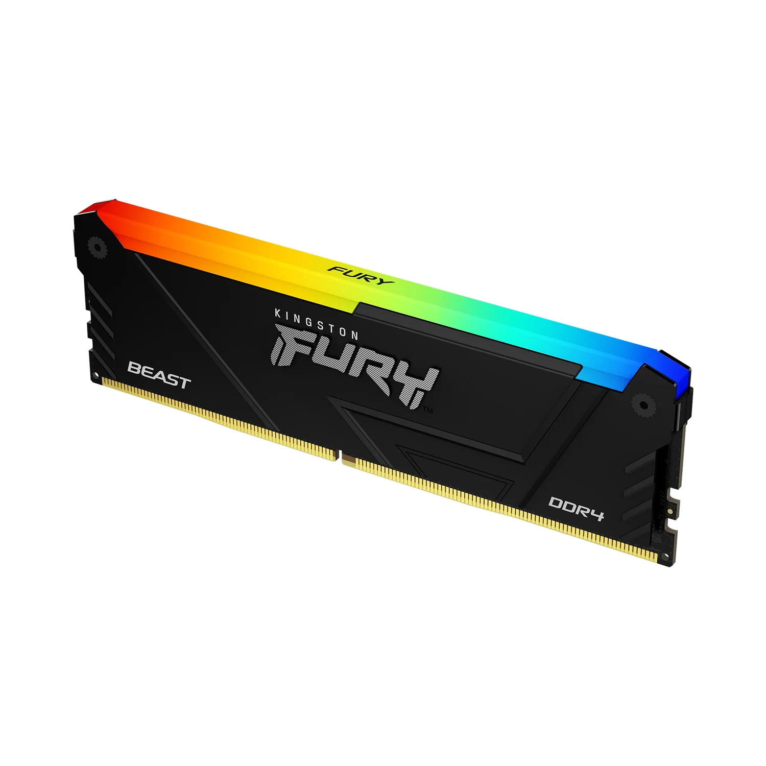 Memória RAM Kingston Fury Beast RGB 16GB DDR4 3200MHz CL16 DIMM - Imagem 2
