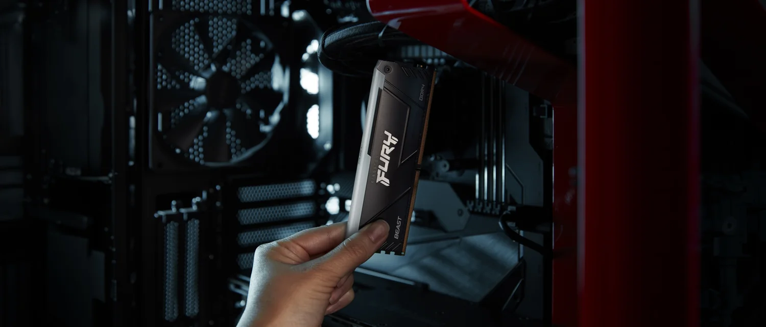 Memória RAM Kingston FURY Beast RGB 16GB (2x8GB) DDR4 3200MHz CL16 DIMM XMP 2.0 - Imagem 8