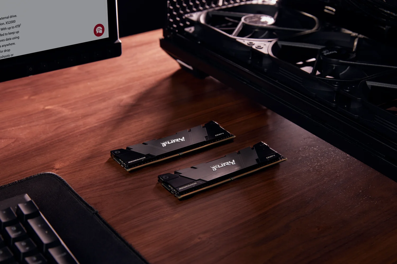 Memória RAM Kingston FURY Renegade 8GB DDR4 3200MHz CL16 DIMM Preto - Imagem 12