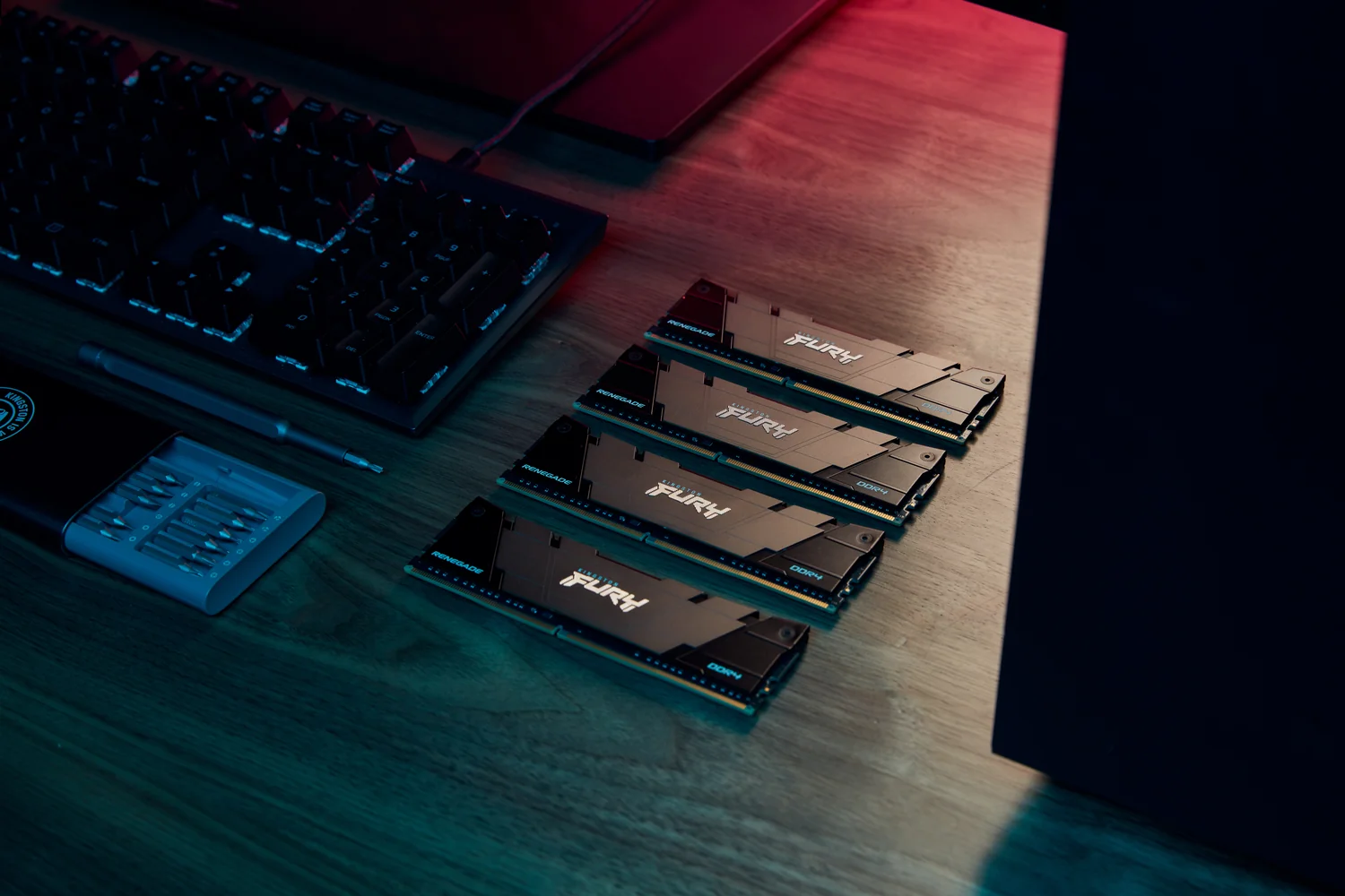 Memória RAM Kingston FURY Renegade 8GB DDR4 3200MHz CL16 DIMM Preto - Imagem 14