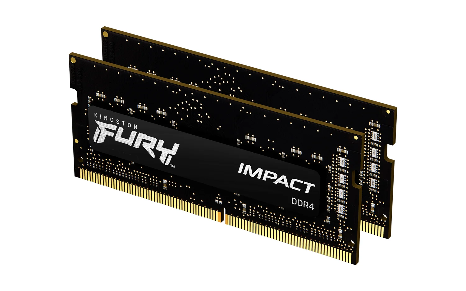 Memória RAM Kingston FURY Impact 32GB DDR4 3200MT/s SO-DIMM CL20 Kit 2x16GB XMP