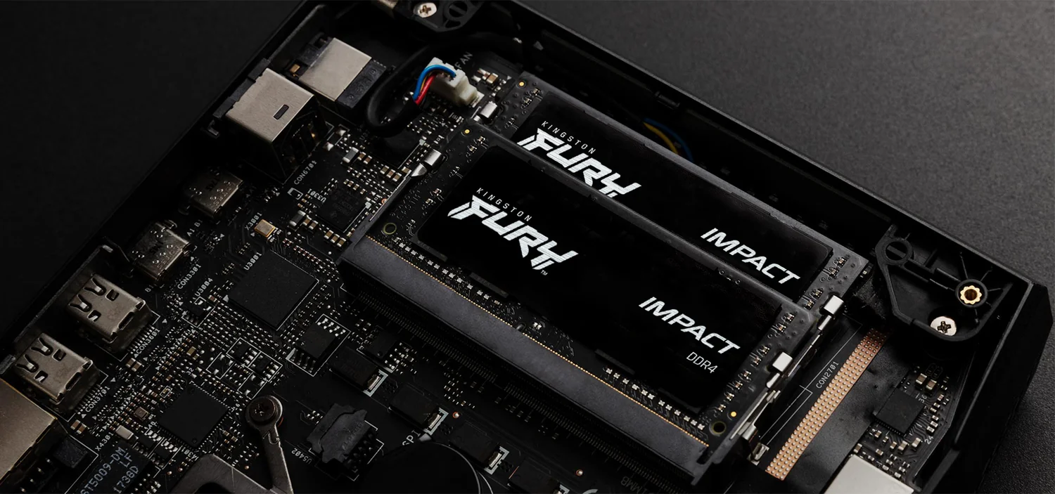 Memória RAM DDR4 Kingston FURY Impact 64GB (2x32GB) 3200MHz CL20 SO-DIMM XMP 2.0 - Imagem 8