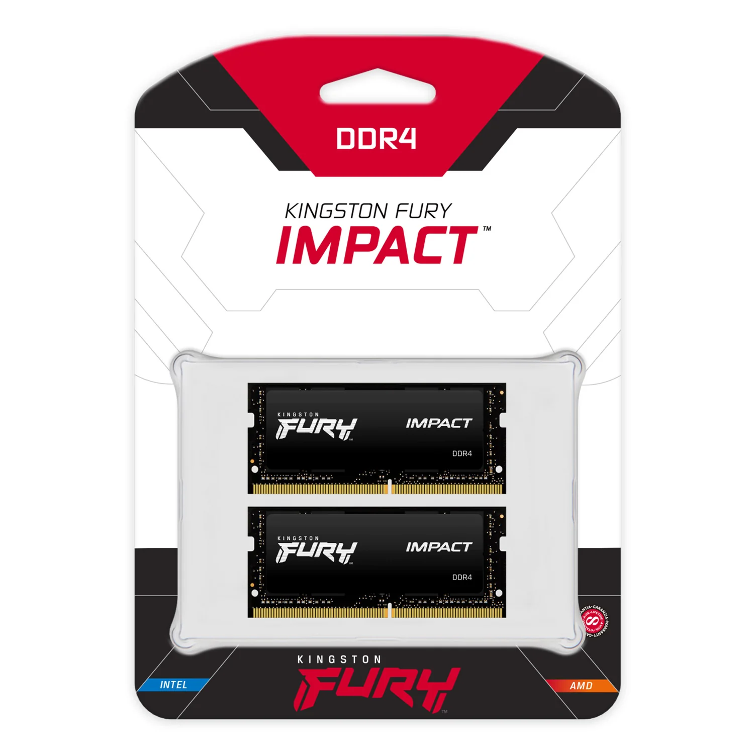 Memória RAM DDR4 Kingston FURY Impact 64GB (2x32GB) 3200MHz CL20 SO-DIMM XMP 2.0 - Imagem 4