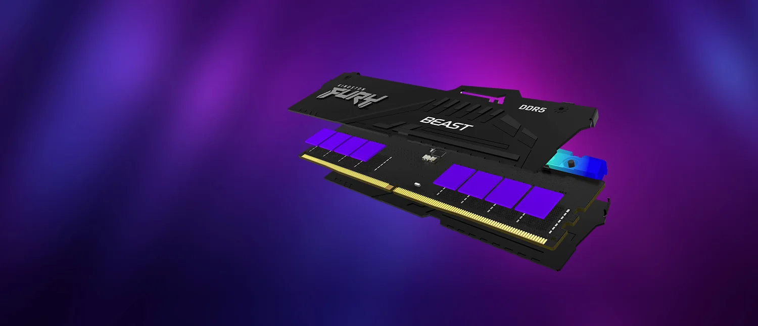 Memória RAM Kingston FURY Beast RGB 64GB (2x32GB) DDR5 5600MT/s CL36 32Gbit - Imagem 12