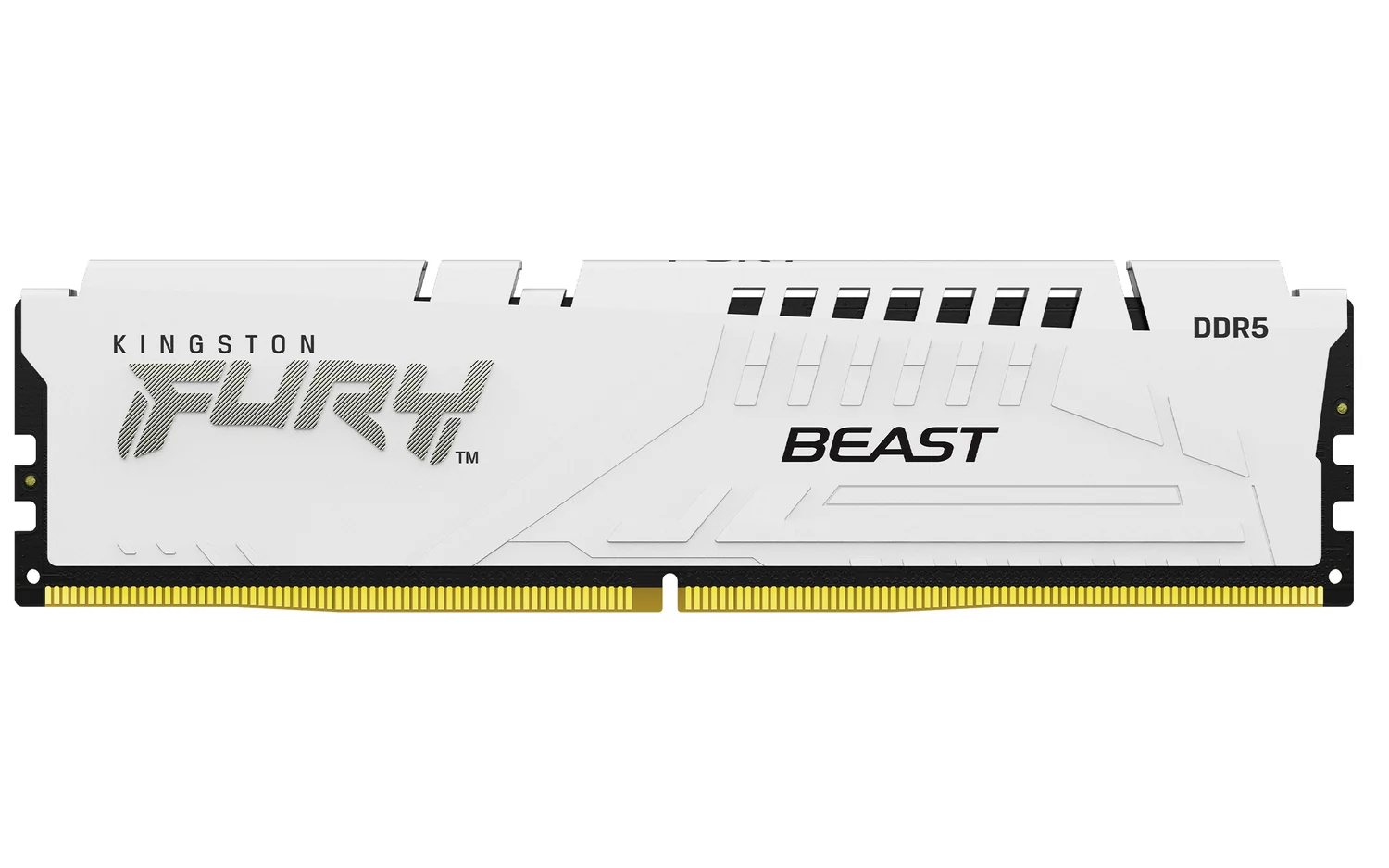 Memória RAM Kingston FURY Beast White 16GB DDR5 6000MT/s CL30 EXPO - Imagem 2