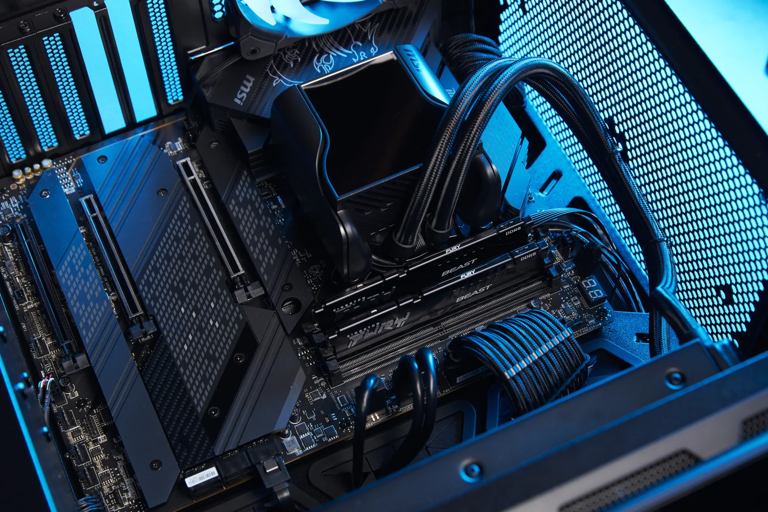 Kit Memória RAM Kingston FURY Beast Black 32GB (2x16GB) DDR5 6000MT/s CL36 EXPO - Imagem 9