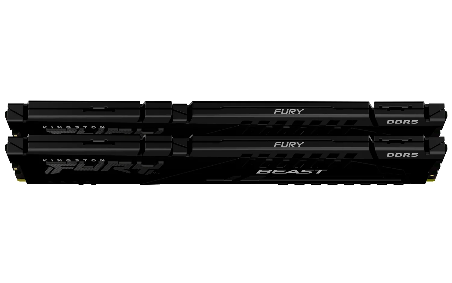 Kit Memória RAM Kingston FURY Beast Black 32GB (2x16GB) DDR5 6000MT/s CL36 EXPO - Imagem 2