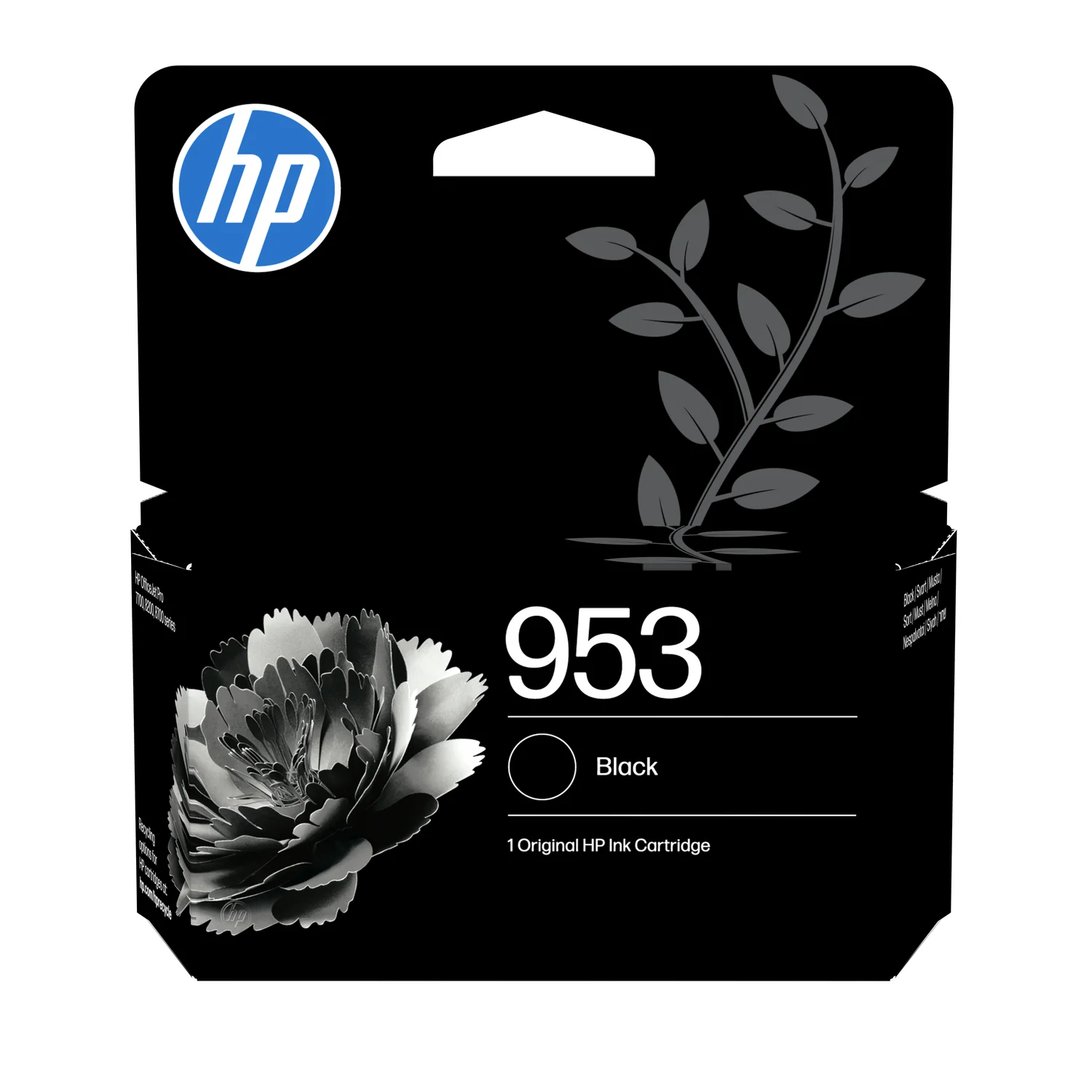 Tinteiro Jato de Tinta HP 953 Preto Original 900 Páginas para OfficeJet Pro