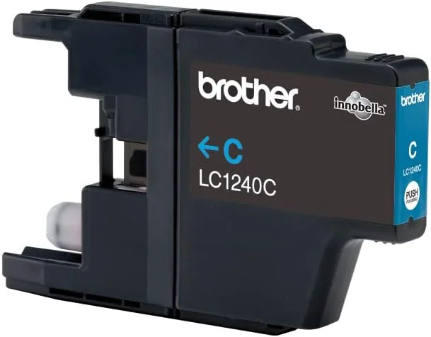 Tinteiro Brother LC1240CBP Ciano Original 600 páginas - Imagem 3
