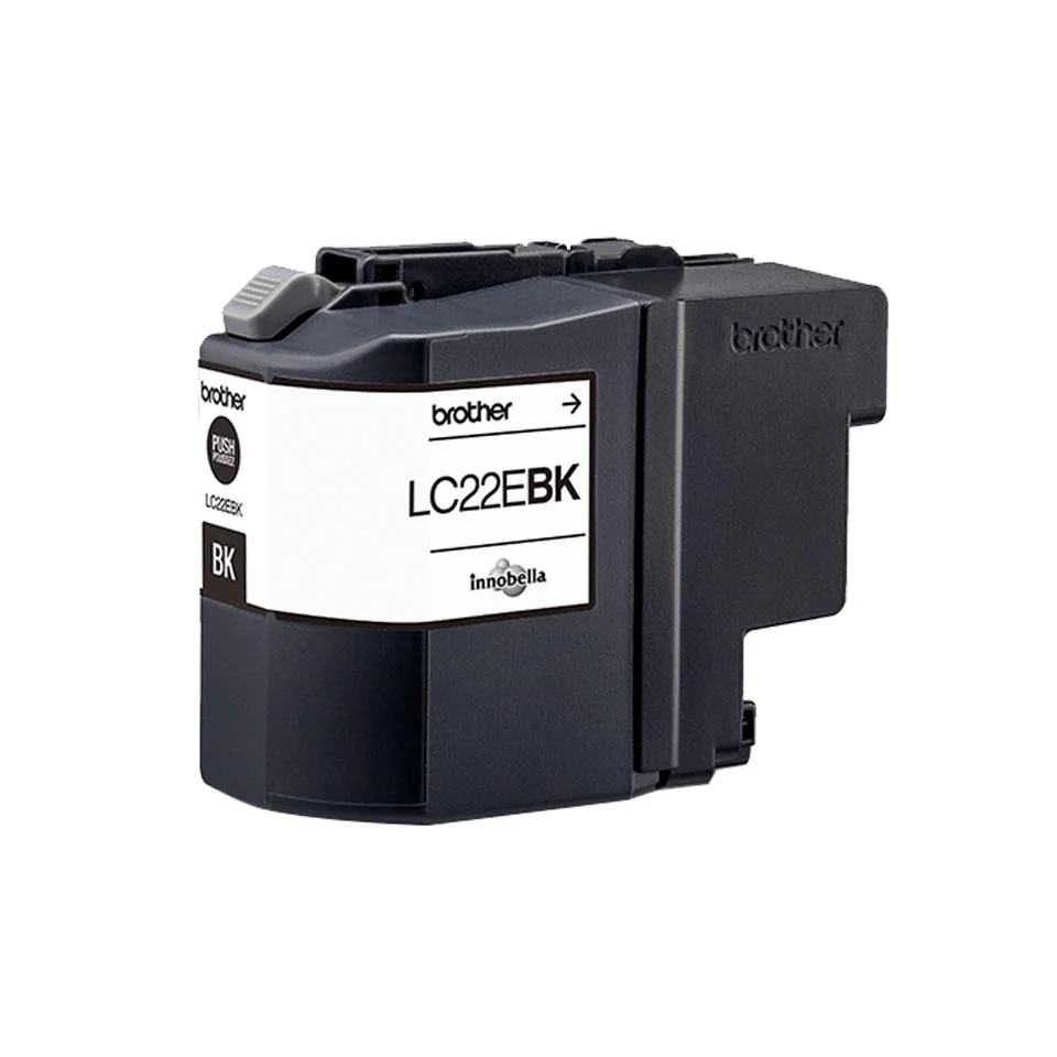 Tinteiro Brother LC22EBK Original Preto 2.400 páginas - Imagem 1