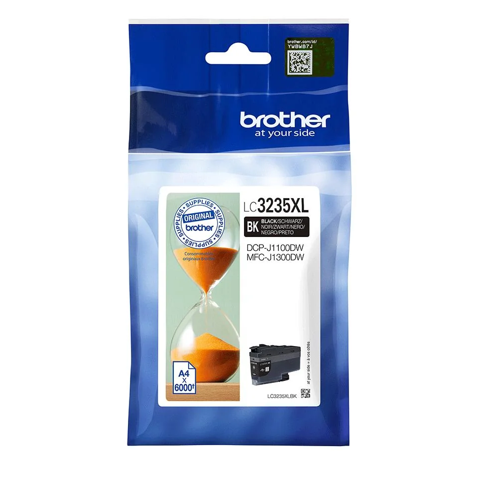 Tinteiro Brother LC-3235XLBK Original Preto Alta Capacidade - Imagem 1