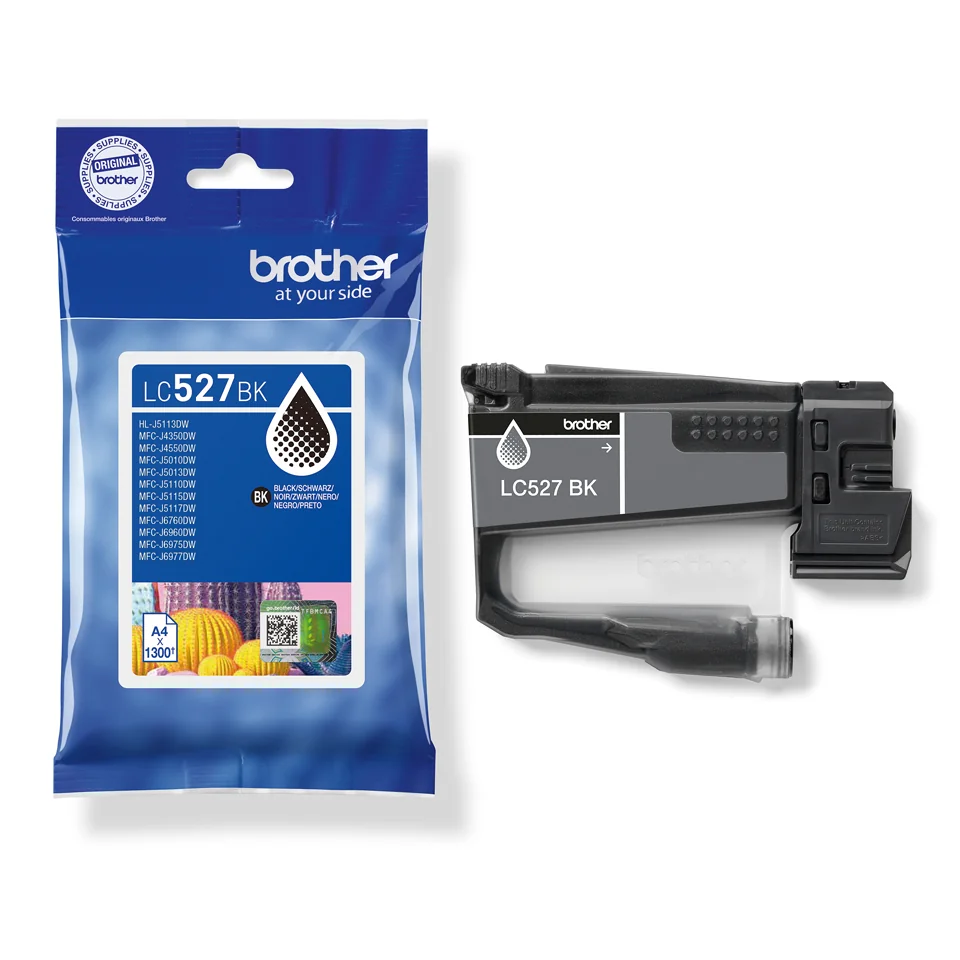 Tinteiro Brother LC527BK preto original 1.300 páginas para MFC-J4350DW - Imagem 2