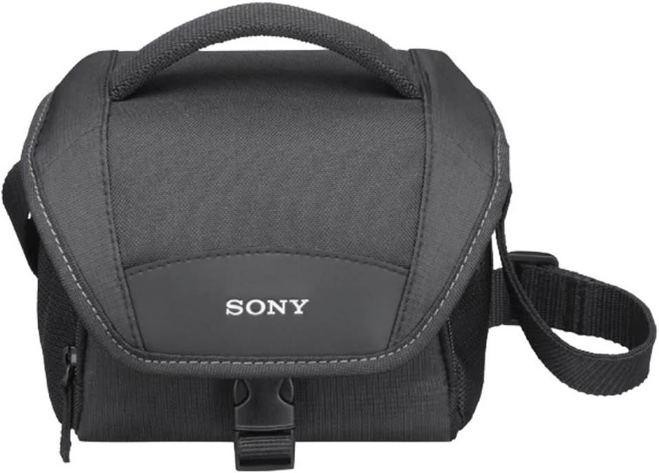 Bolsa de protecao Sony LCS-U11B em neopreno preta para camara de video - Imagem 1